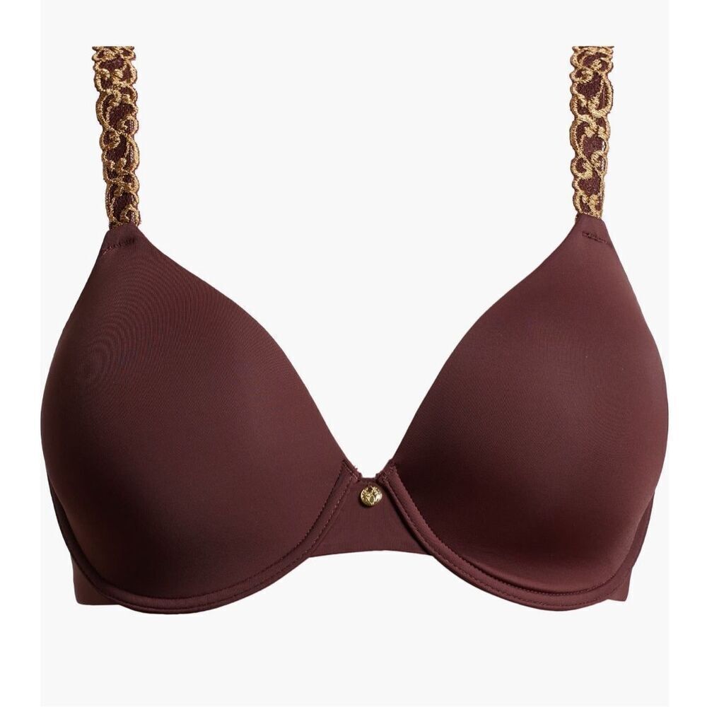Natori NWT Women's Pure Luxe Custom Coverage Contour Underwire Bra 38DD